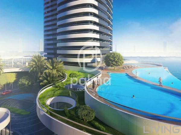 2BR Apartment in Waterfront Residential | Qatar Living - High-End Apartment Living With Pool